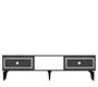 Hanah Home Soporte para TV Antracita y Plata